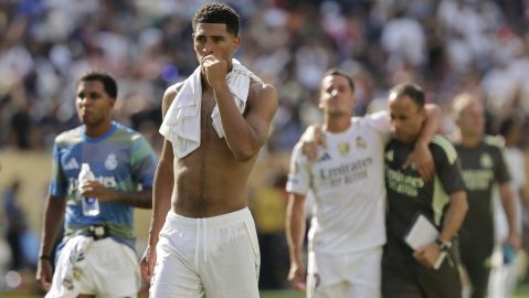 Jude Bellingham tras la goleada que le propinó el PSG al Real Madrid en el Mundial de Clubes.