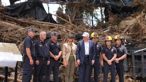 Trump defendió la respuesta a la tragedia en Texas: "Hicieron un trabajo increíble"