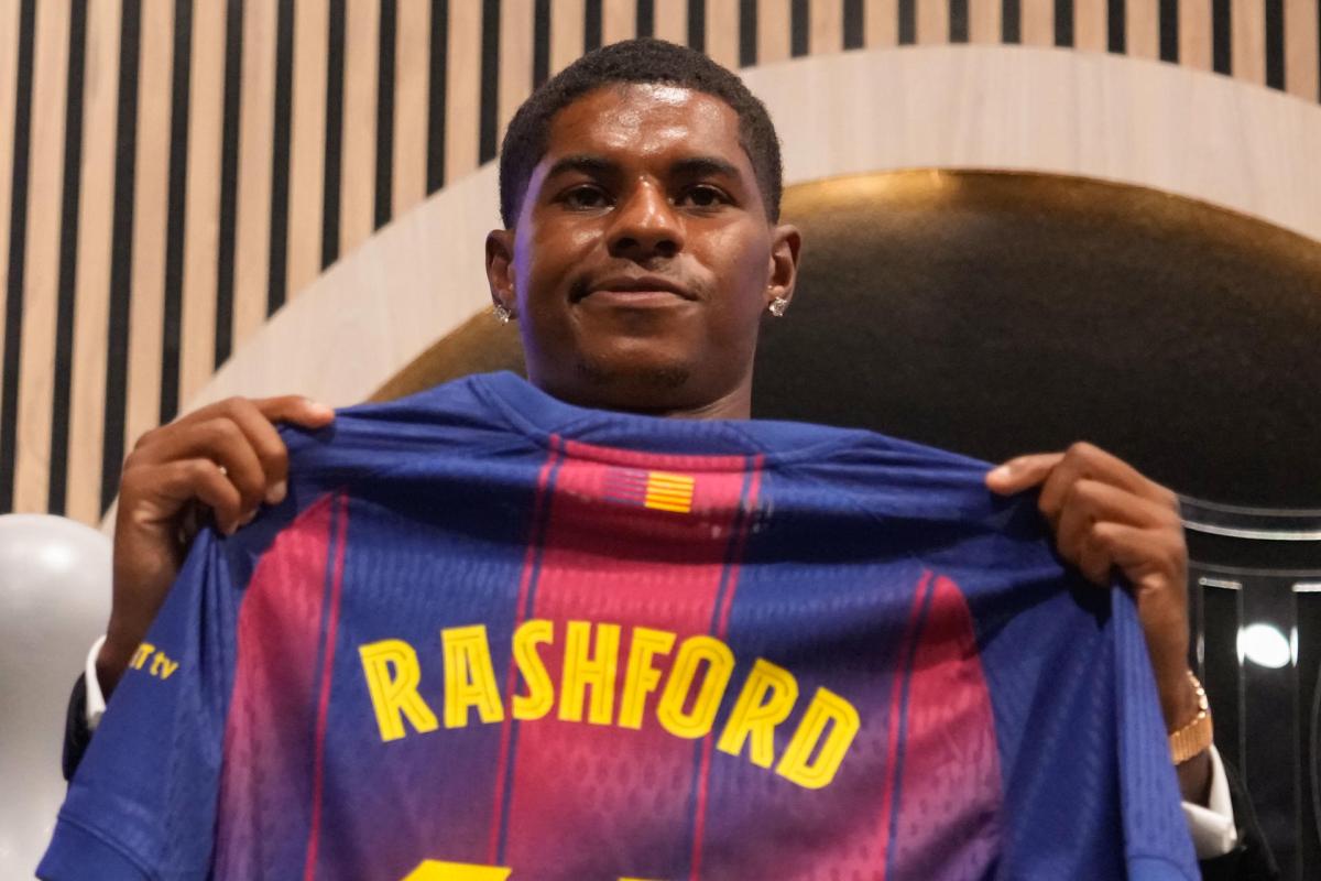 FC Barcelona presenta a Marcus Rashford: "Vengo a ganarlo todo"