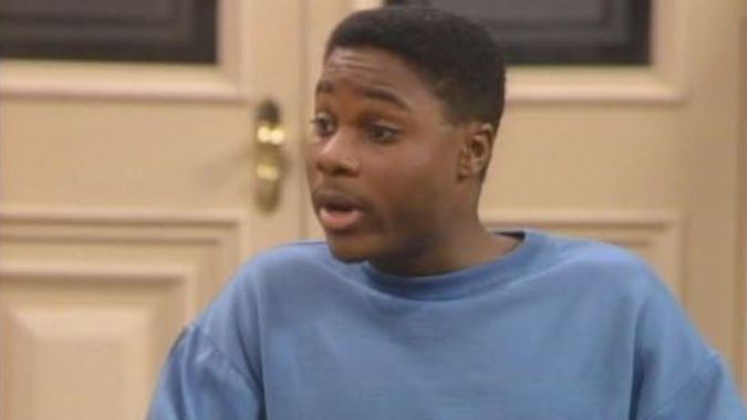 Malcolm-Jamal Warner en 'The Cosby Show'.