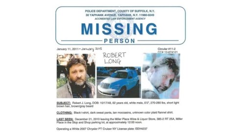 Robert Long (62) fue reportado desaparecido en 2011.