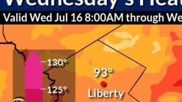 Altas temperaturas en Nueva York y área triestatal.