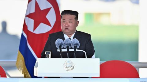 Kim Jong-un no está agusto con los ejercicios militares de EE.UU. y Corea del Sur.