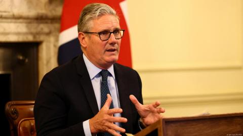 Starmer calificó la cumbre en Alaska entre Trump y Putin como "sumamente importante".