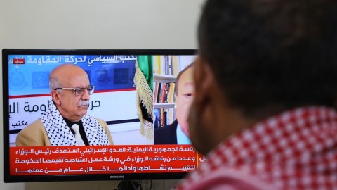 Los rebeldes anunciaron la muerte de su "jefe de gobierno", Ahmad Ghaleb al Rahwi.