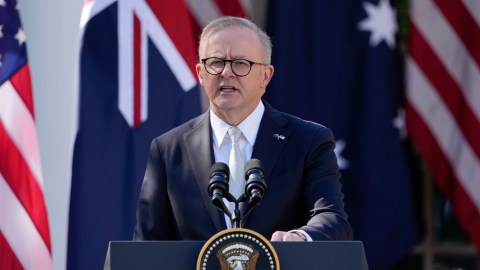 Anthony Albanese conversó sobre este asunto con Emmanuel Macron, y su homólogo británico, Keir Starmer.