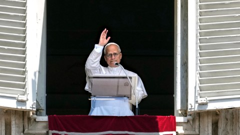 El Papa rechazó la guerra como el único medio para resolver conflictos.