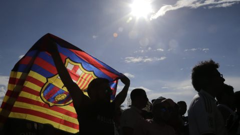 Hinchas del Barcelona. Imagen referencial.