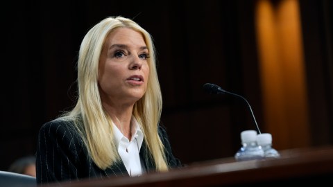 Pam Bondi, secretaria de Justica bajo la Administración Trump