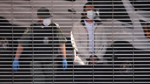 Arrestos migratorios en Los Angeles, California