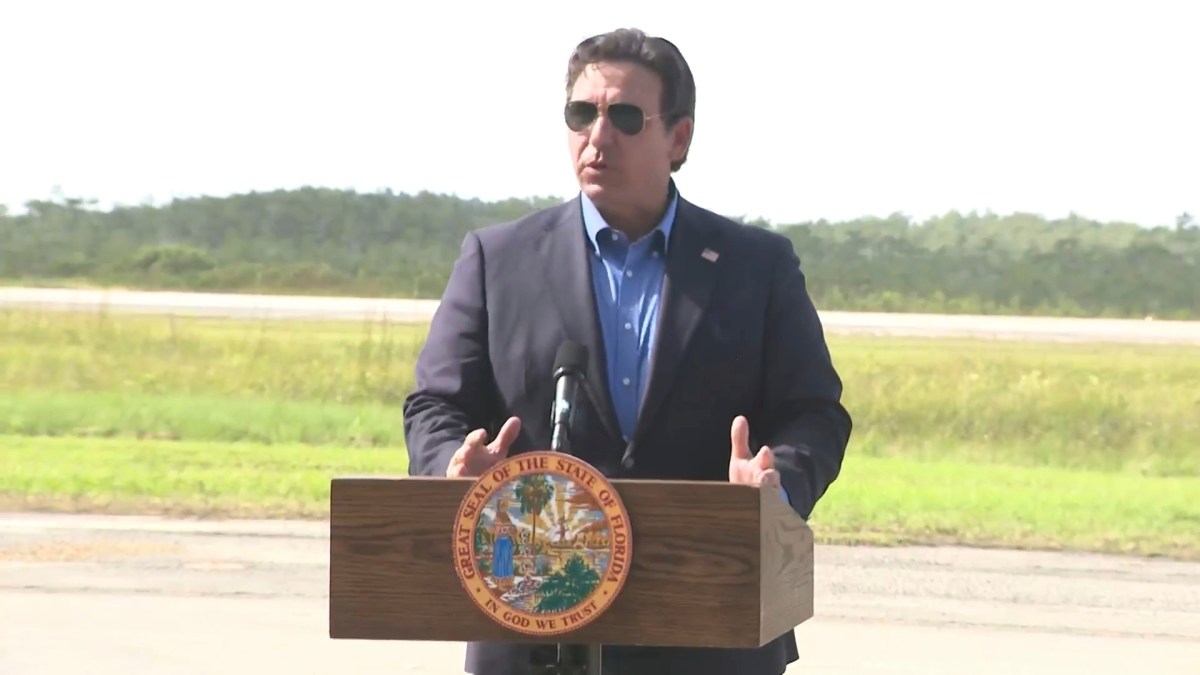 Gobernador de Florida anuncia apertura del "Depósito de deportación", nuevo centro de detención de migrantes