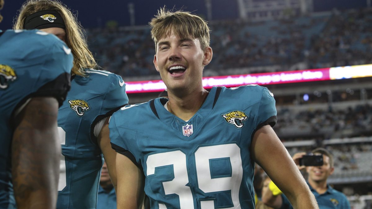 NFL: Cam Little, pateador de Jaguars, anota gol de campo de 70 yardas ante Steelers [Video]