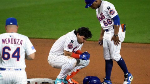 Francisco Álvarez podría caer en lista de lesionados de los Mets.