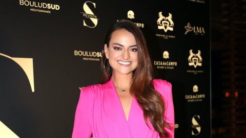 Alix Aspe, presentadora de televisión.