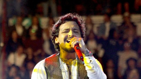 Christian Nodal, cantante de música regional mexicana.