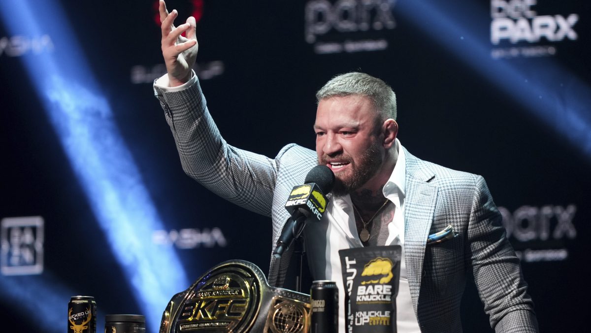 Conor McGregor inicia recolección de firmas en línea para aspirar a la presidencia irlandesa