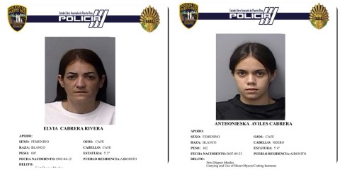 Elvia Cabrera Rivera y Anthoneishka Avilés Cabrera