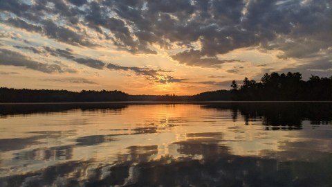 Cielo iluminado