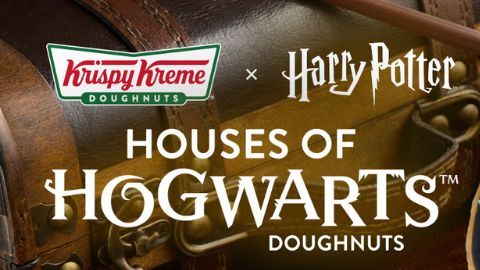 La colección dedica una dona por cada una de las cuatro casas de magia y hechicería de Harry Potter.