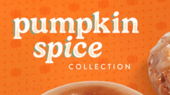 A partir del lunes 11 de agosto, los sabores del otoño estarán disponibles en Krispy Kreme.