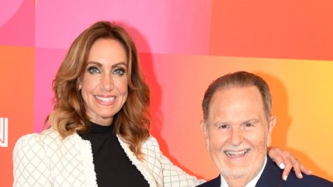 Lili Estefan y Raúl de Molina, presentadores del programa de televisión El Gordo y la Flaca.