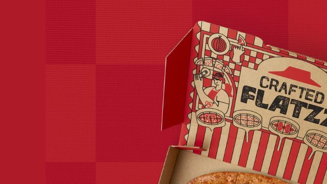 Las pizzas Crafted Flatzz están disponibles en cuatro sabores.