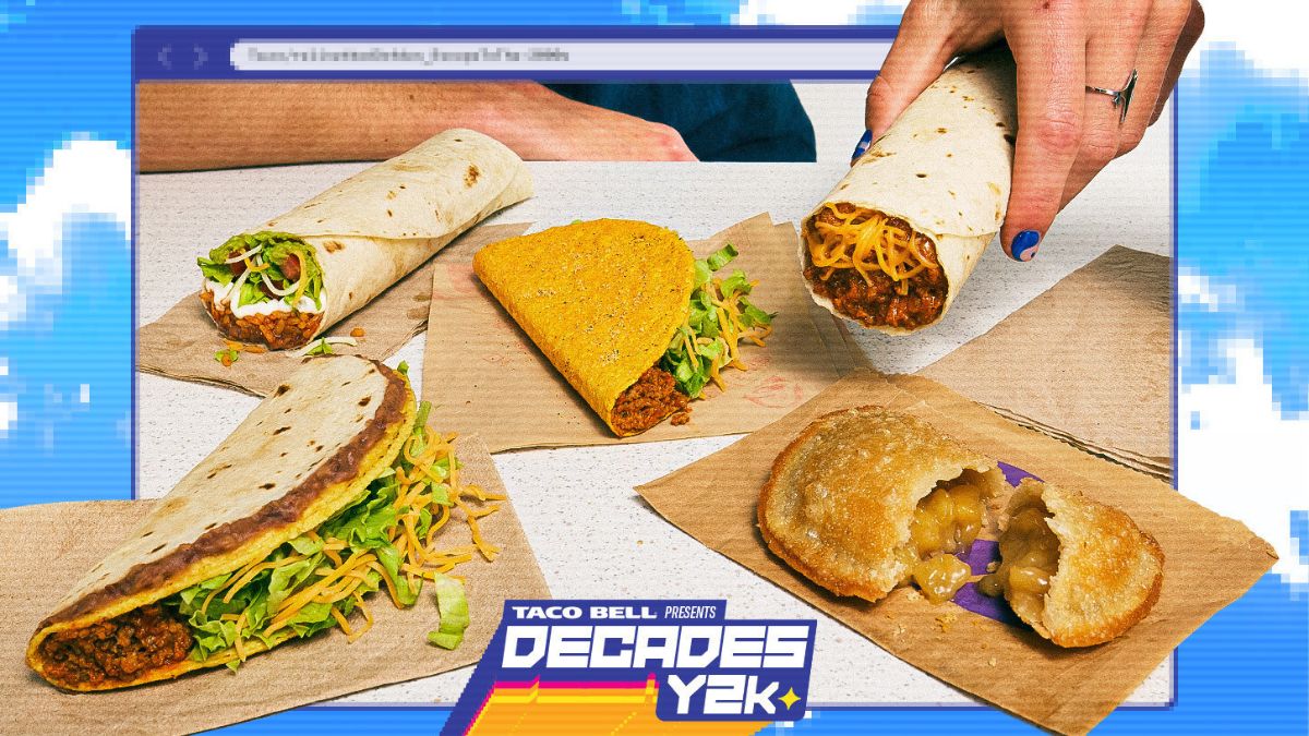 Taco Bell viaja en el tiempo: Lanza un menú con los favoritos de la época de los 2000