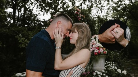 Travis Kelce le regaló a Taylor Swift un lujoso anillo de compromiso de diseño vintage, con un diamante de alrededor de 8 quilates.