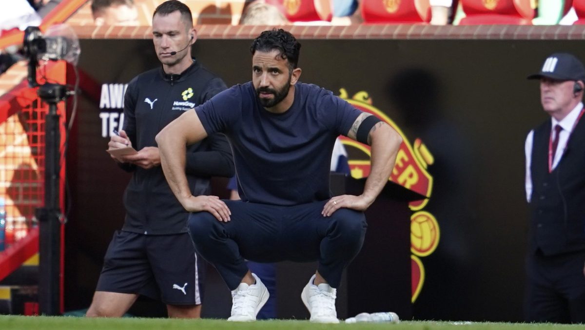 Rúben Amorim admite que ha pensado en dimitir tras el mal inicio del Manchester United