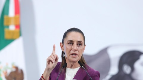 Sheinbaum confrontó a Trump: "En México no manda Estados Unidos, así de sencillo"