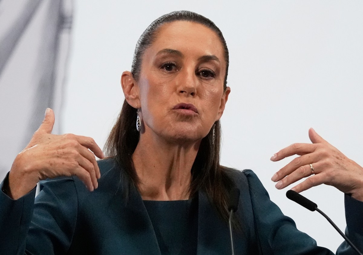 Claudia Sheinbaum pidió a Estados Unidos no intervenir en Venezuela