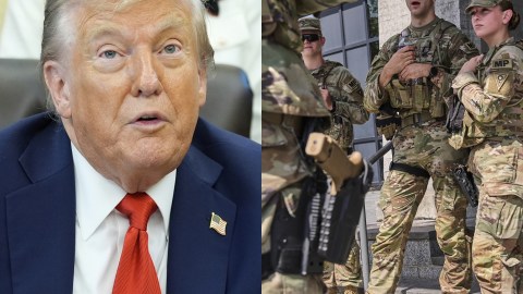 Trump frente a críticas por militarización de ciudades: "No soy un dictador"