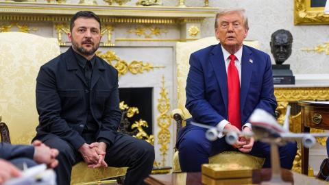 Trump ya comenzó gestiones para organizar un encuentro entre Putin y Zelenski