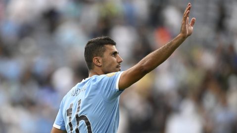 Rodri durante el Mundial de Clubes.