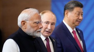 Los líderes de India, Rusia y China se reunieron el lunes 1 de septiembre.