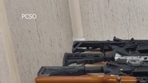 Se recuperaron 23 armas de fuego en la casa del joven.