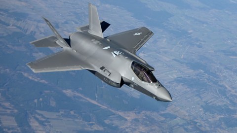 Avión F-35 de la Fuerza Aérea