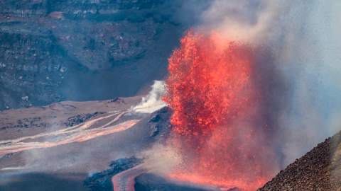 El volcán tuvo una duración de 13 horas y culminó a las 8:00 p.m. del martes.