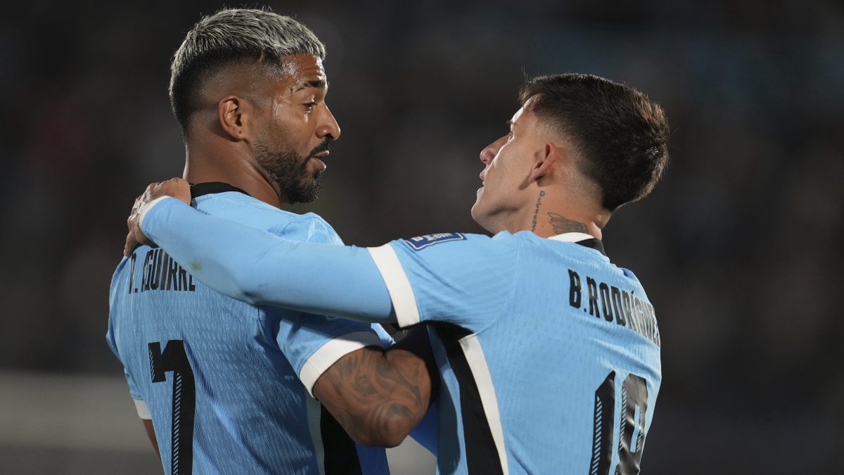 Uruguay certificó su clasificación al Mundial 2026 con golazo de Rodrigo Aguirre ante Perú