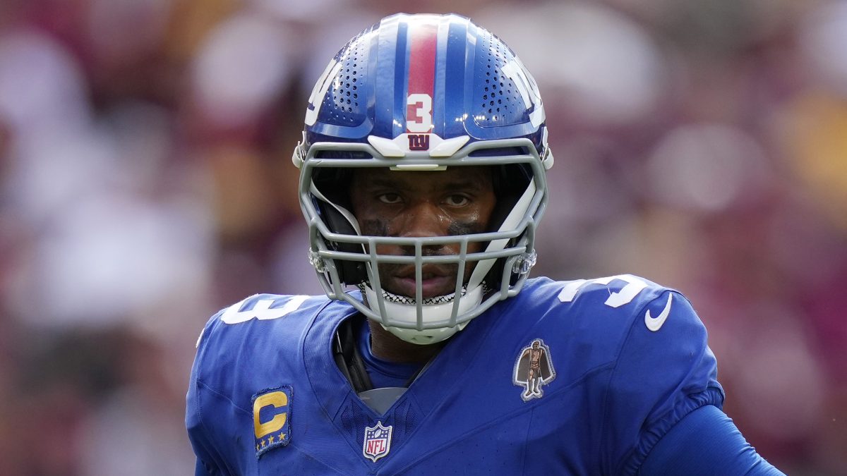 Russell Wilson seguirá como quarterback titular de New York Giants ante Dallas Cowboys