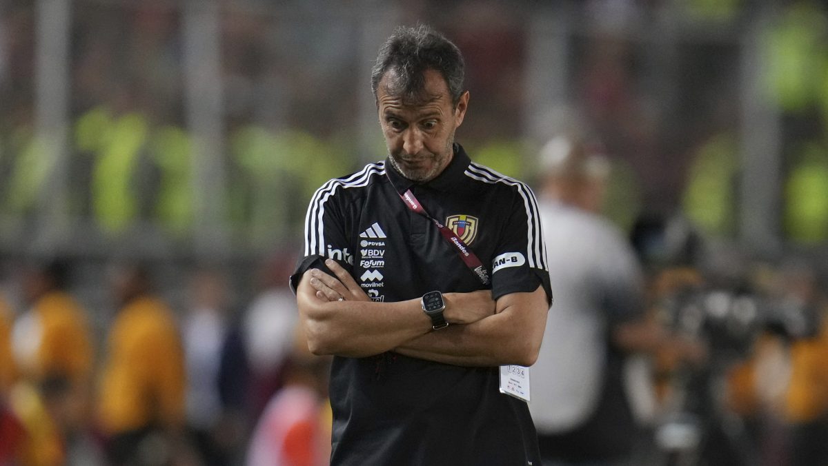 Argentino Fernando Batista dejó de ser seleccionador de Venezuela