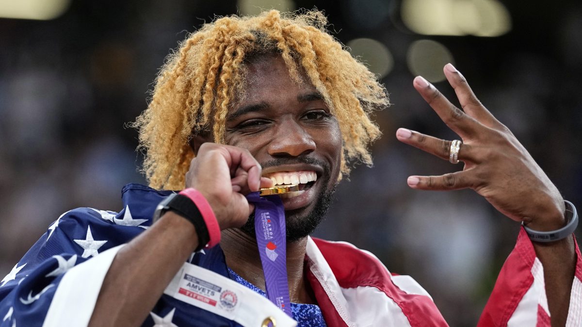 Noah Lyles recupera el trono de "hombre más rápido del mundo" y emula a Usain Bolt