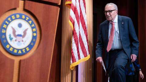 Líder de los demócratas en el Senado,Chuck Schumer