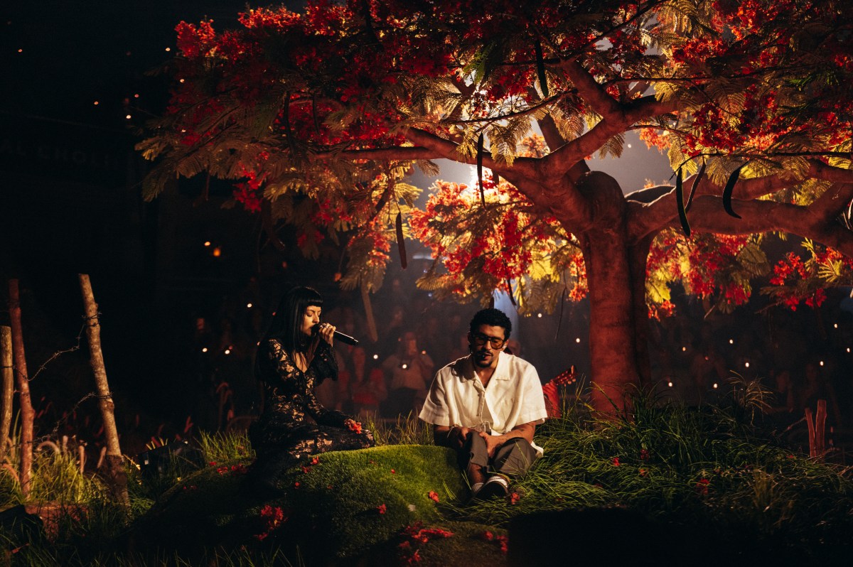 Bad Bunny y Marc Anthony se unieron para cantar ‘Preciosa’ en el Choli de Puerto Rico