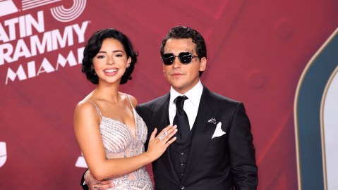 Christian Nodal y Ángela Aguilar