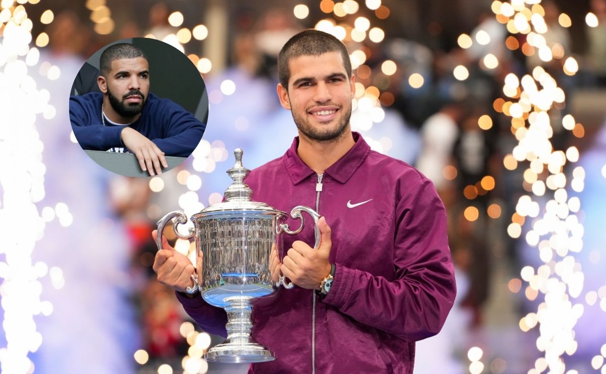 Victoria de Carlos Alcaraz en el US Open hizo perder $300,000 dólares al rapero Drake