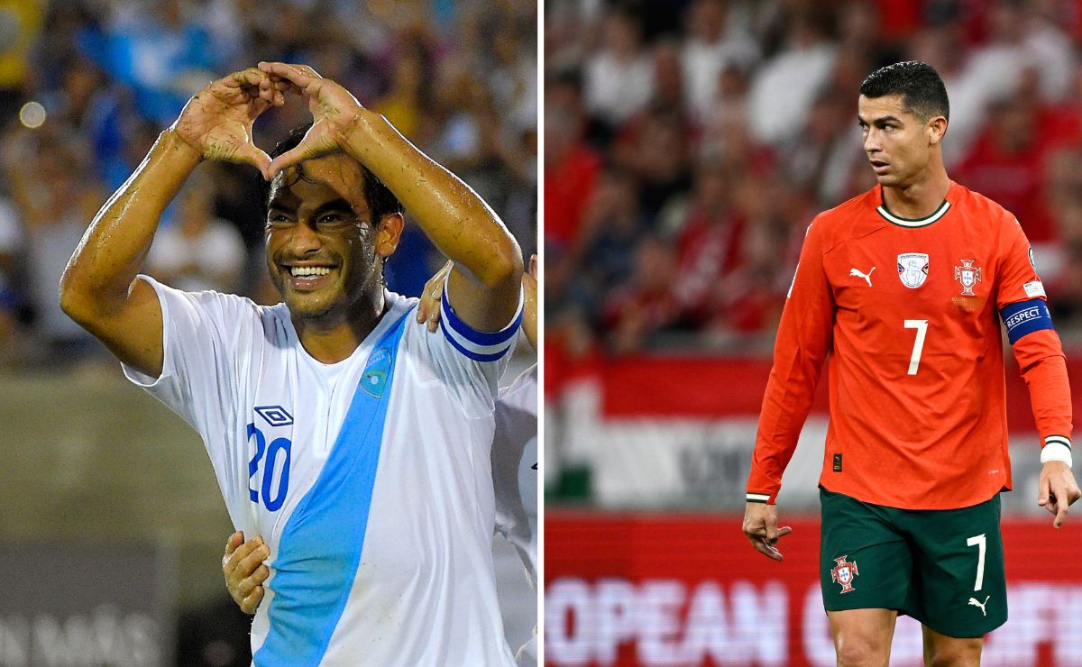 Cristiano Ronaldo iguala a la leyenda de Guatemala Carlos ‘Pescadito’ Ruiz como máximo goleador en eliminatorias mundialistas