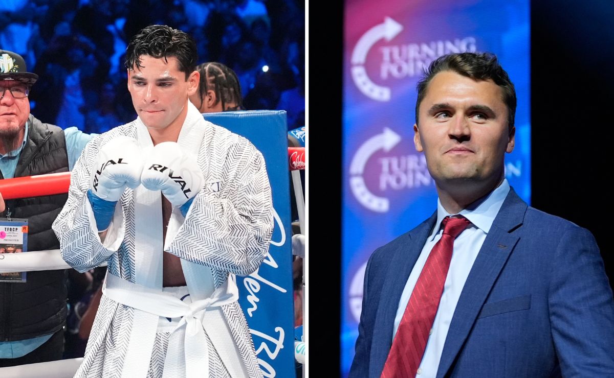 Ryan García reacciona al atentado contra Charlie Kirk: “Estoy llorando”