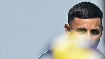 Entrenamiento de la selección de México en Oakland.