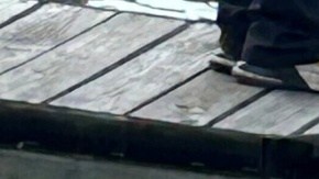 La madre de Ohio se aventó al lago en el carrito de golf que manejaba junto con sus hijos.